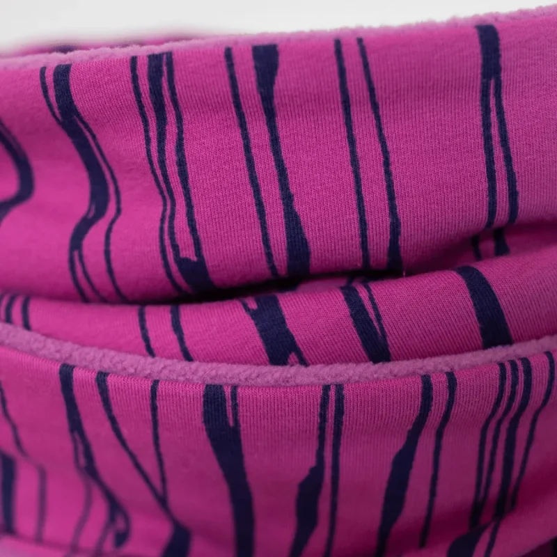 Mitensowy Zestaw Otulakowy - Purple Stripes