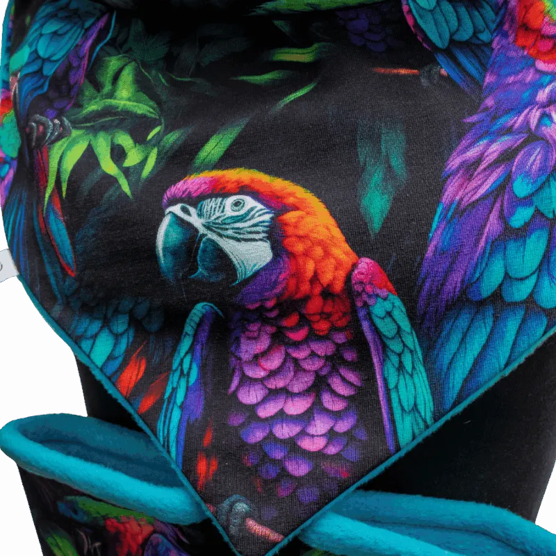 Mitensowy Zestaw Otulakowy - Rainbow Parrots