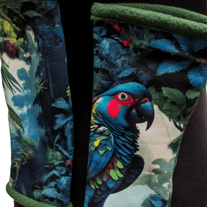 Mitensowy Zestaw Otulakowy - Jungle Parrot