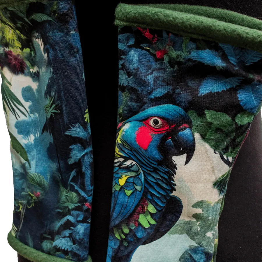 Mitensowy Zestaw Otulakowy - Jungle Parrot