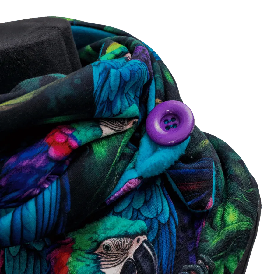 Mitensowy Zestaw Otulakowy - Rainbow Parrots