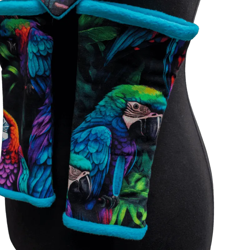 Mitensowy Zestaw Otulakowy - Rainbow Parrots