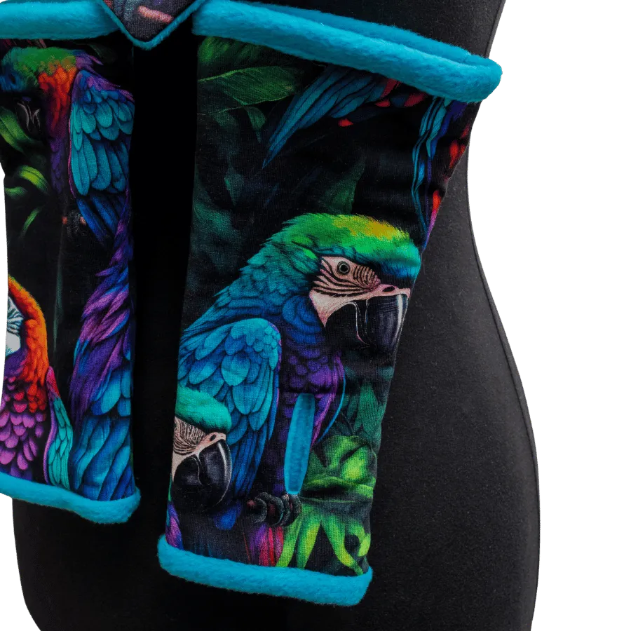 Mitensowy Zestaw Otulakowy - Rainbow Parrots