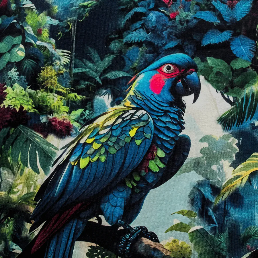 Mitensowy Zestaw Otulakowy - Jungle Parrot